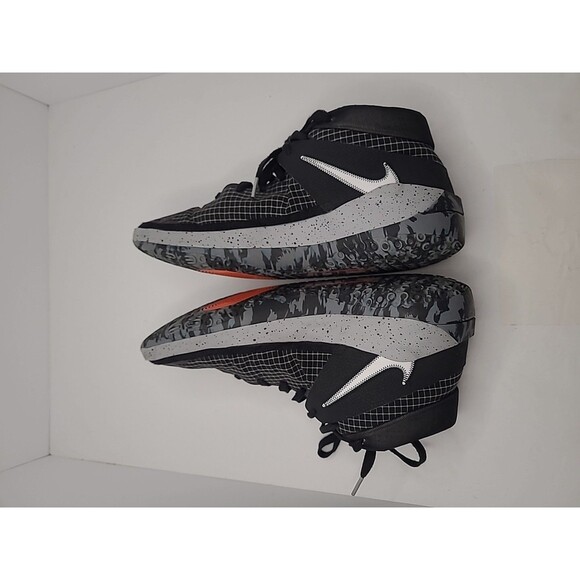 Nike KD 13 Kevin Durant Oreo Men\'s 14 Black White Shoes CI9948-004